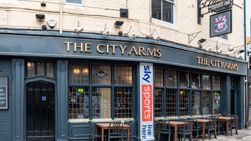 City Arms Entrance